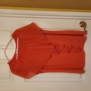 Cato orange blouse